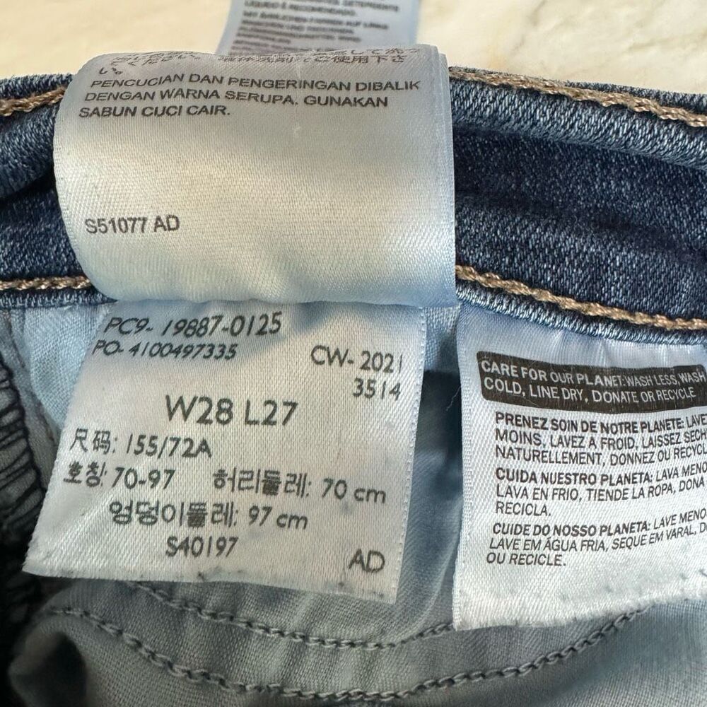 Levi’s boyfriend ankle jeans size 28 - Picture 4 of 7